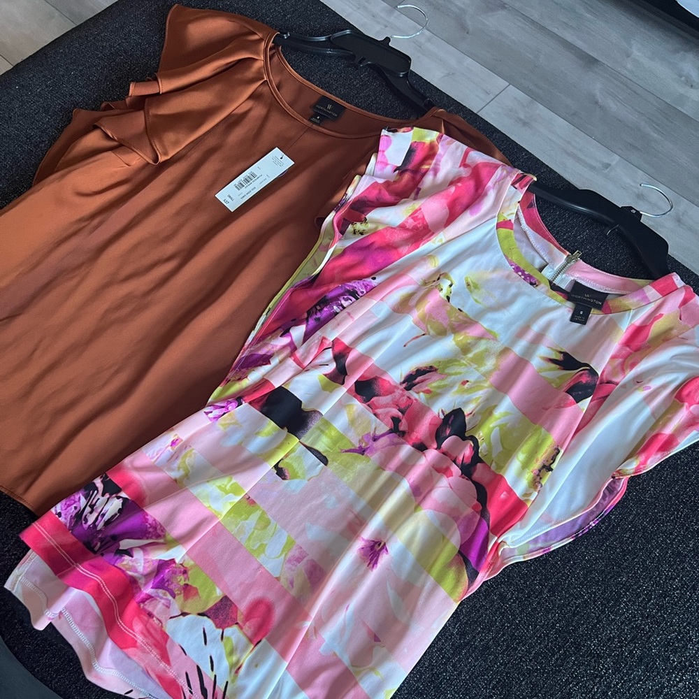 Pair of Silk Work Tops